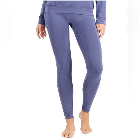 𝅺ALFANI Ultra Soft Modal Leggings Night Shadow/Grey - Picture 2 of 5